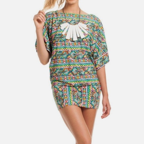 Trina Turk BORA BORA Swim Coverup Size M - Picture 1 of 12